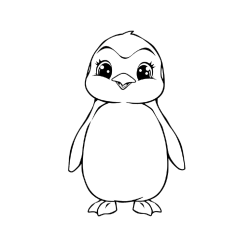 Coloring element penguin