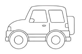 Coloring element car